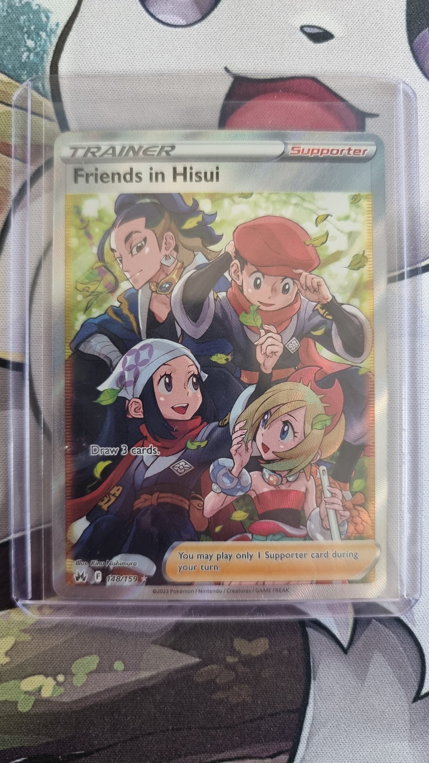Pokémon Friends in Hisui Crown Zenith 148/159 - English single