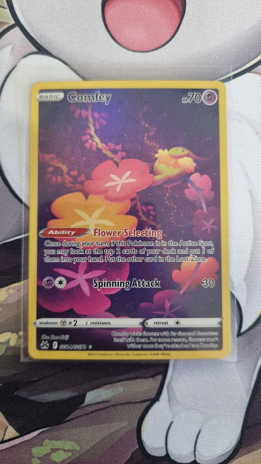 Pokemon Comfey GG14/GG70 Crown Zenith - English single