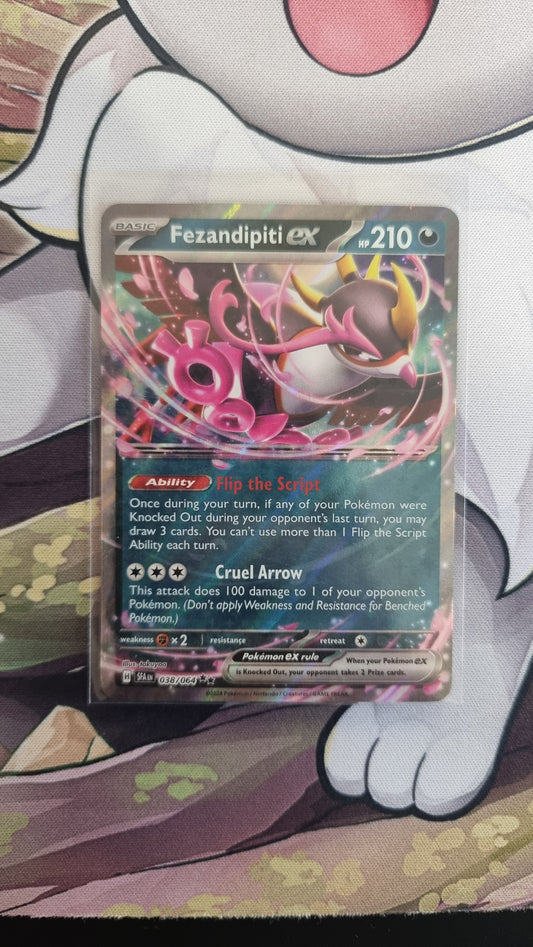 Pokemon - Shrouded Fable - Fezandipiti ex 038/064 - English single