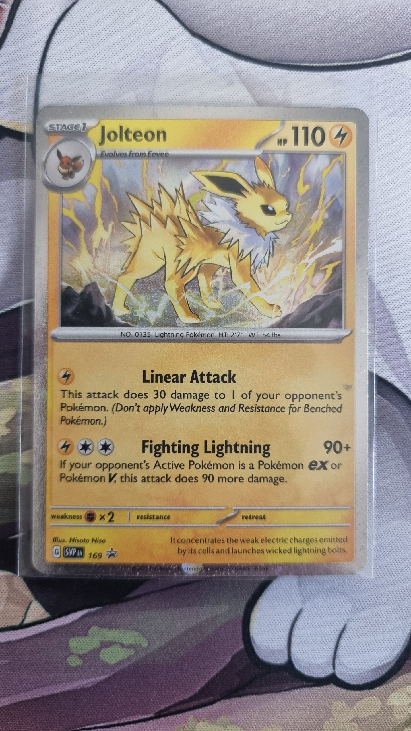 Pokemon Black Star Promo - Flareon Vaporeon Jolteon SVP 167 168 169 - English single