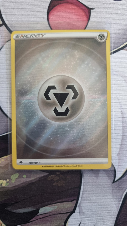 Pokémon Metal Energy 159/159 Textured Reverse Holo Crown Zenith - English single