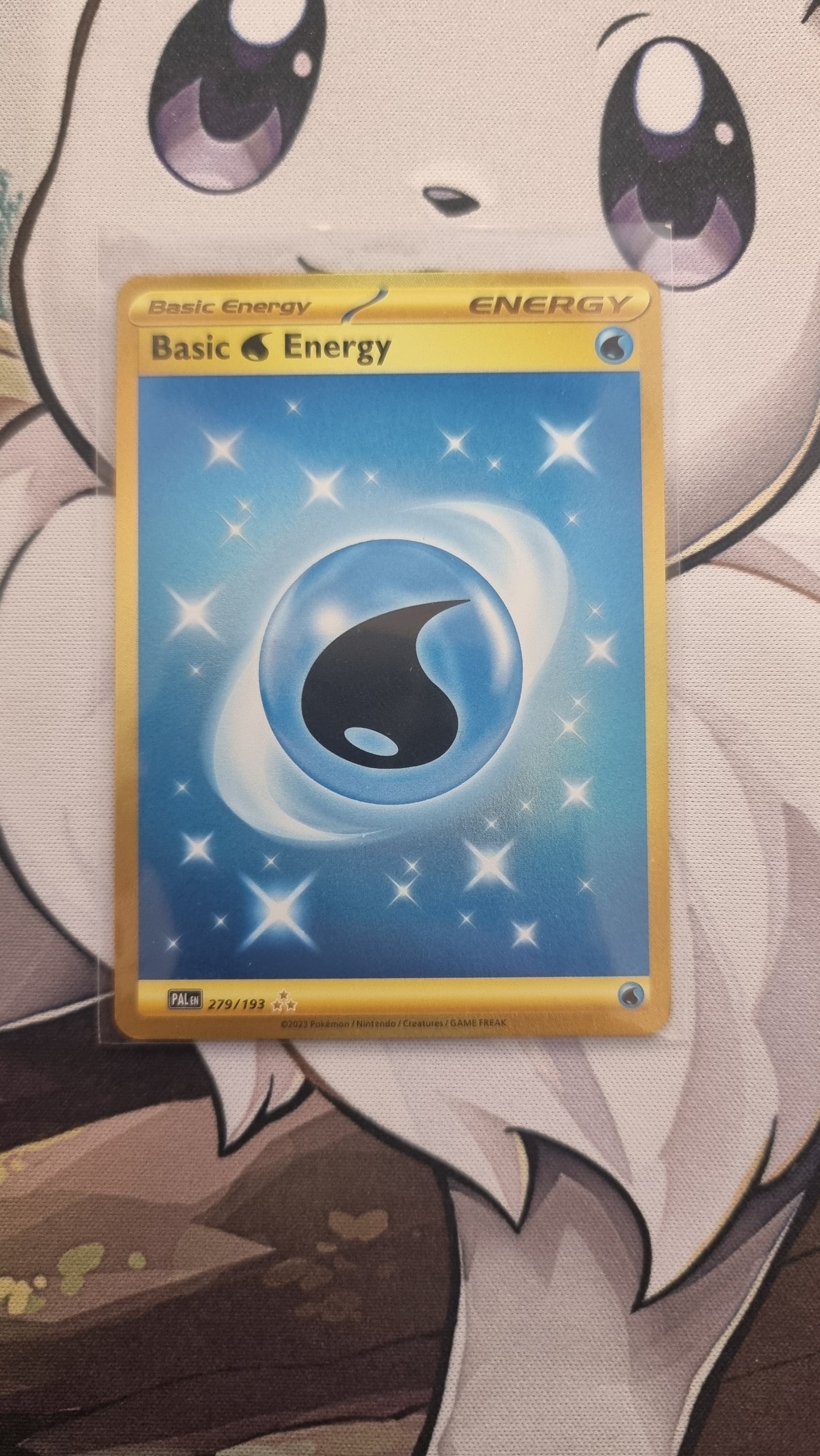 Water Energy 279/193 Hyper Rare Paldea Evolved - English single