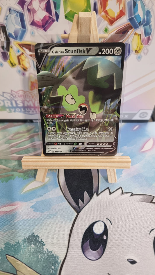 Galarian Stunfisk V (DAA 128) - English Single